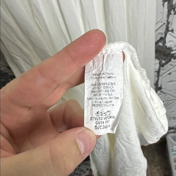 Pinkblush maternity off shoulder Cream Long Sleeve Maxi Dress - Picture 5 of 5